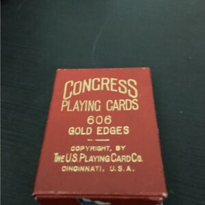 Playing Cards. Picture on box is different than picture on cards